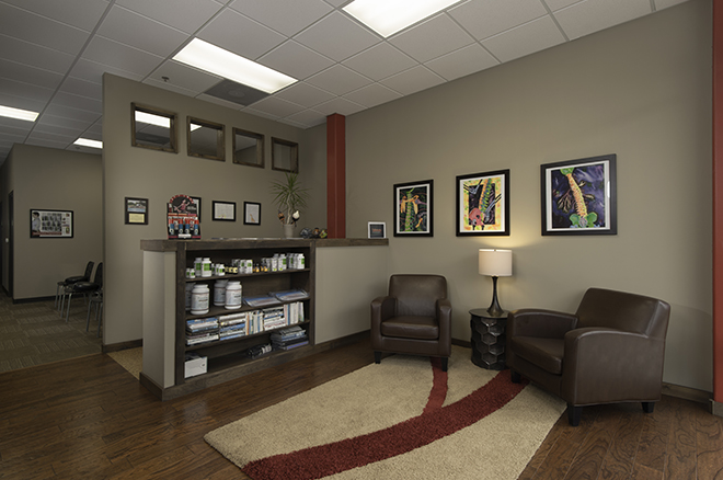 Office interior 2 tall - Lakeway Health and Wellness Chiropractic, Lakeway TX